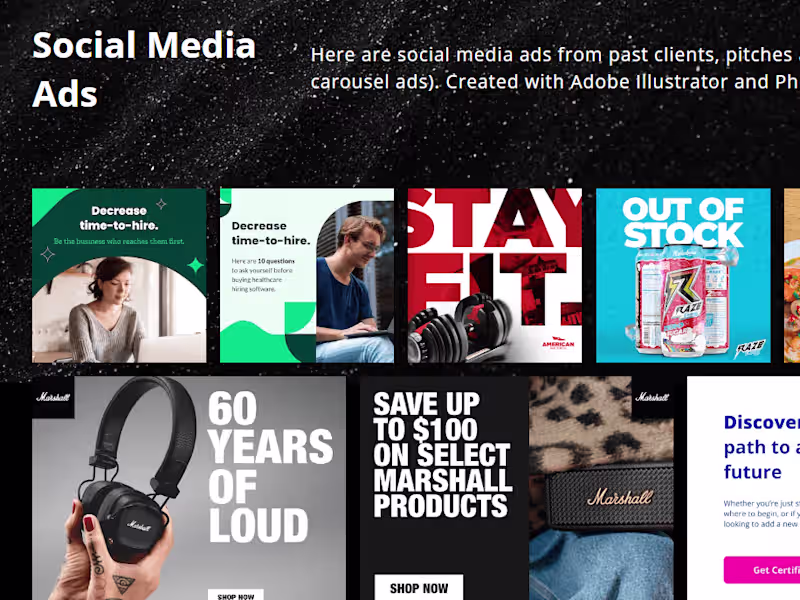 Cover image for Elevate Your Brand with Striking Social Media Ads