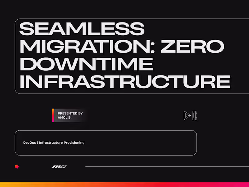 Cover image for Server Migration to High-Capacity Infrastructure