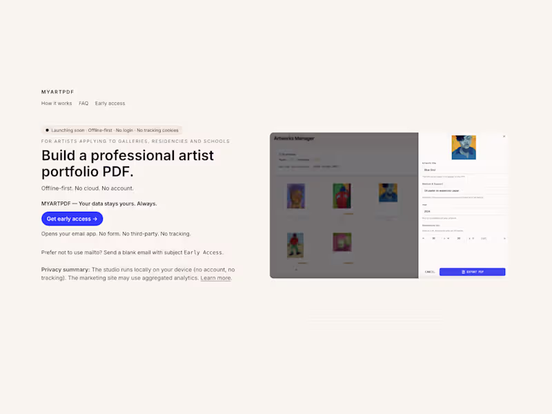 Cover image for Beautiful, fast and accessible websites — built without bloat