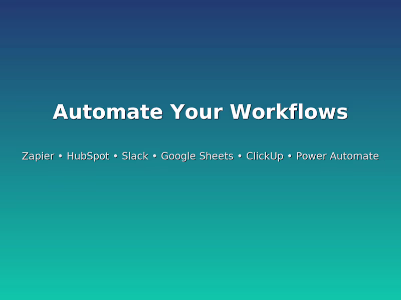 Cover image for I’ll build 2 time-saving automations between your app