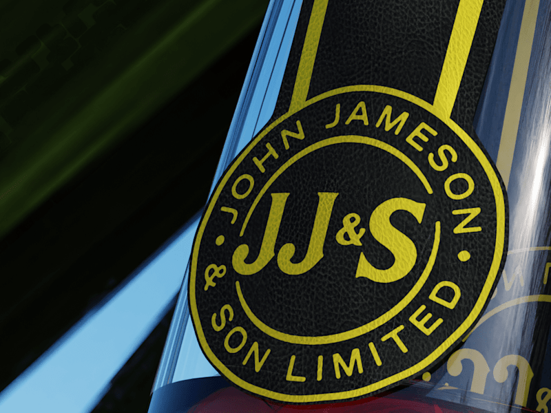 Cover image for John Jameson - Whiskey Bottle Design