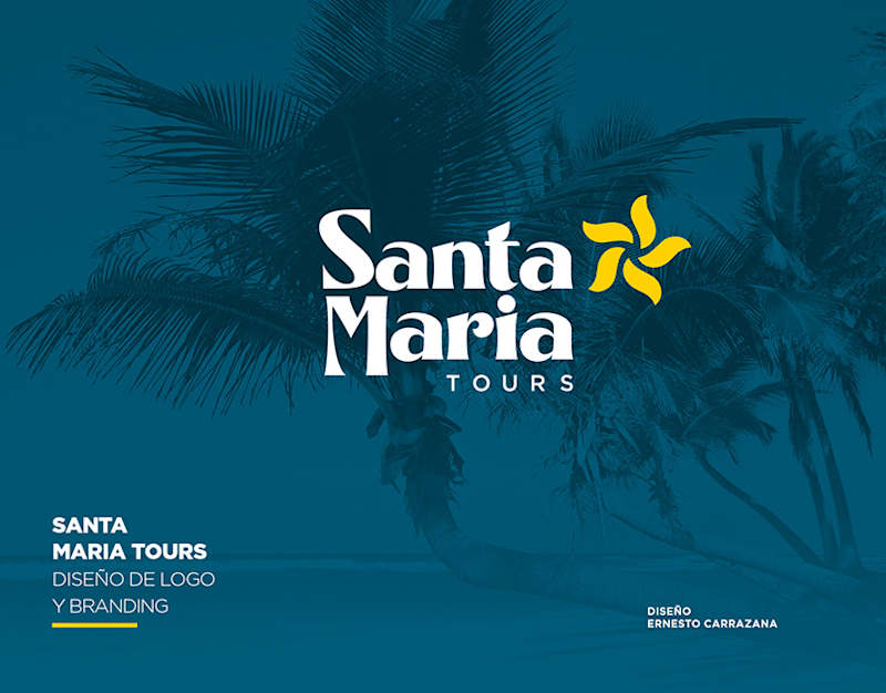 Cover image for Santa Maria Tours |  Logo Design & Branding
