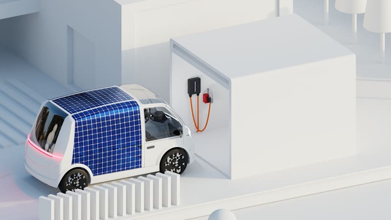 Cover image for Solar Shift: Driving the Future in 3D on Behance