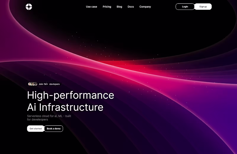 Cover image for Had fun creating this hero design entirely from scratch