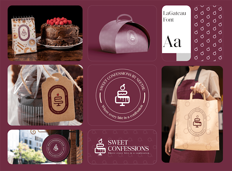 Cover image for Logo and Brand Design for Sweet Confessions Cakes