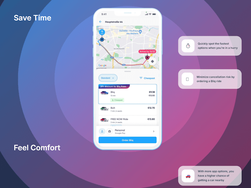 Cover image for Bliq For Passengers - Your Ultimate Passenger Experience
