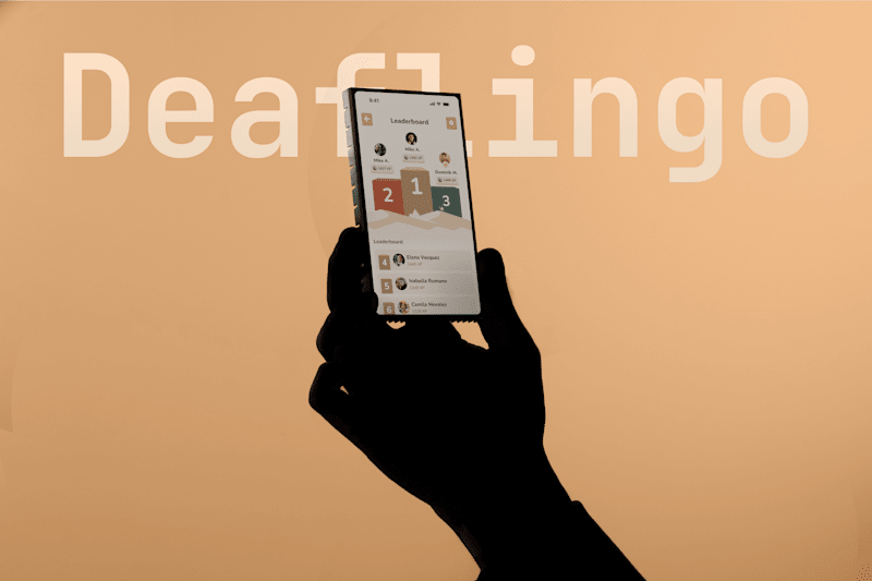 Cover image for DeafLingo Mobile App - Case Study