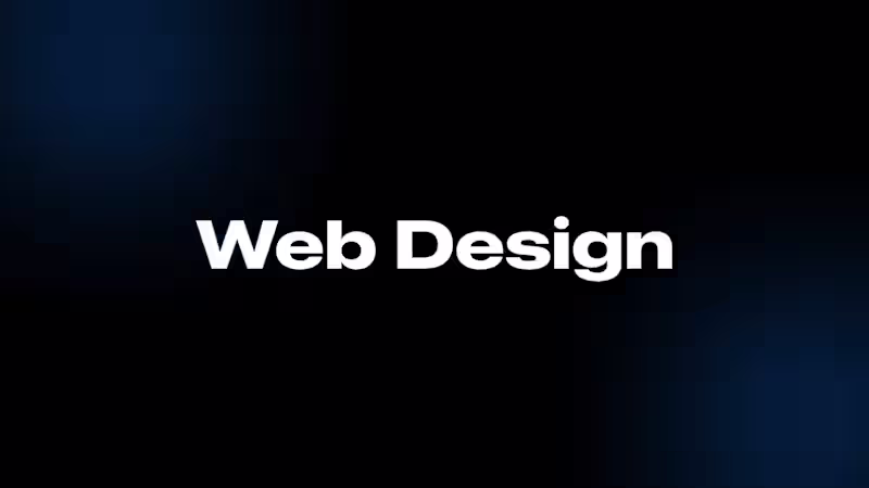 Cover image for Web Design