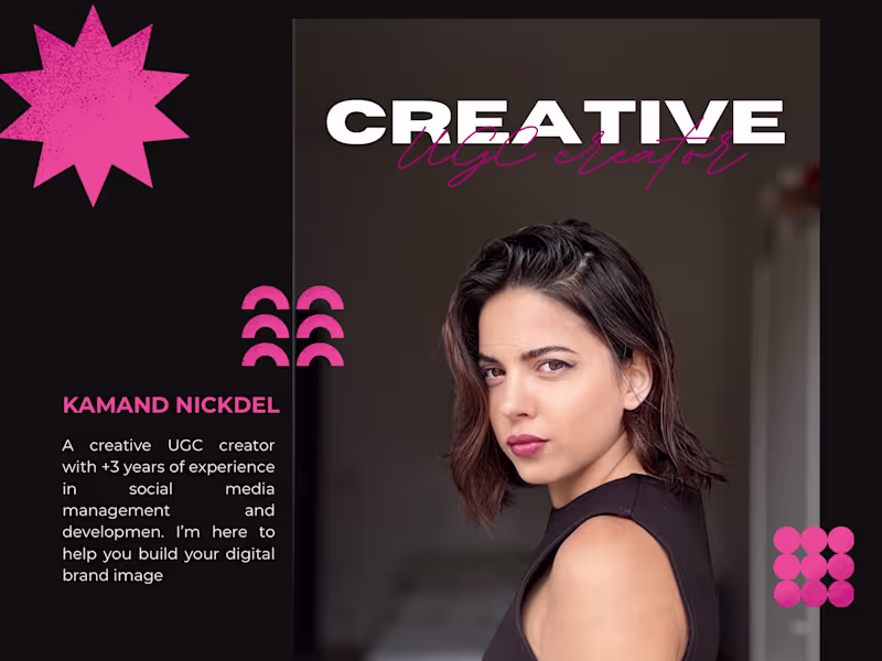 Cover image for Social media creator and manager for your brand! 