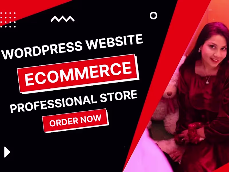 Cover image for Develop wordpress ecommerce website using woocommerce