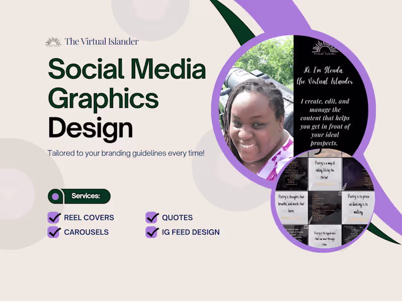 Cover image for Content Creation & Management For The Virtual Islander Instagram