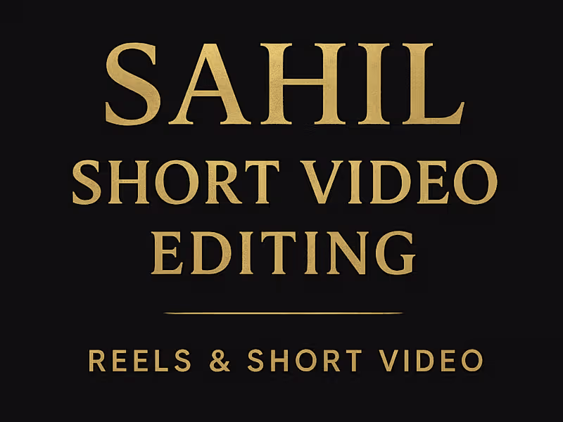 Cover image for Reels, TikTok and short premium video edits 