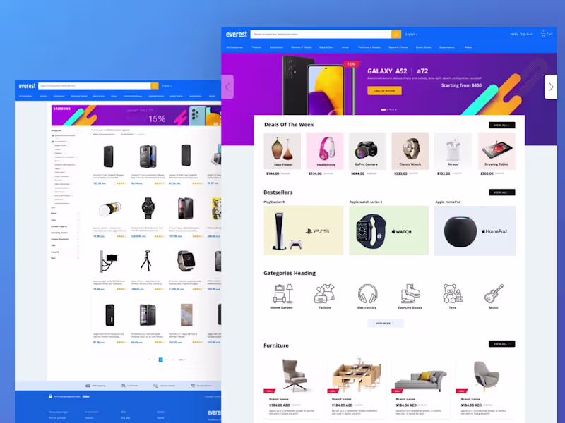 Cover image for E-Commerce Website Development 