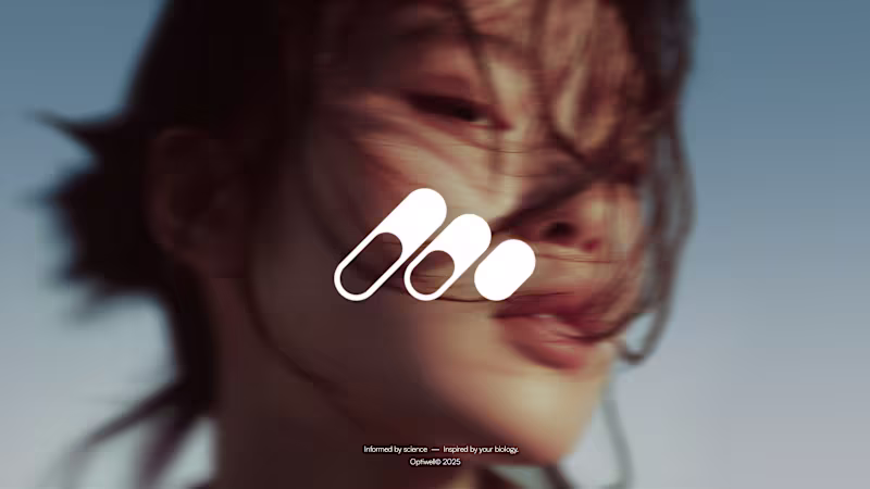 Cover image for Optiwell — Logotype & Visual Identity