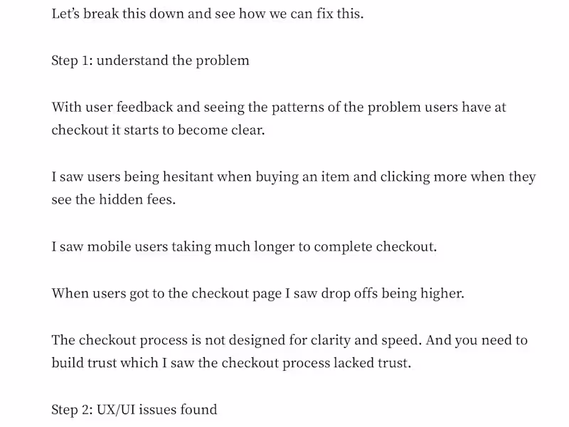 Cover image for E-commerce Conversion Audit (Quick Win) 