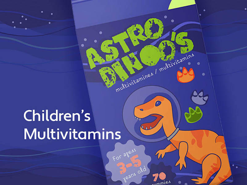 Cover image for Astro Dinoo's Vitamins