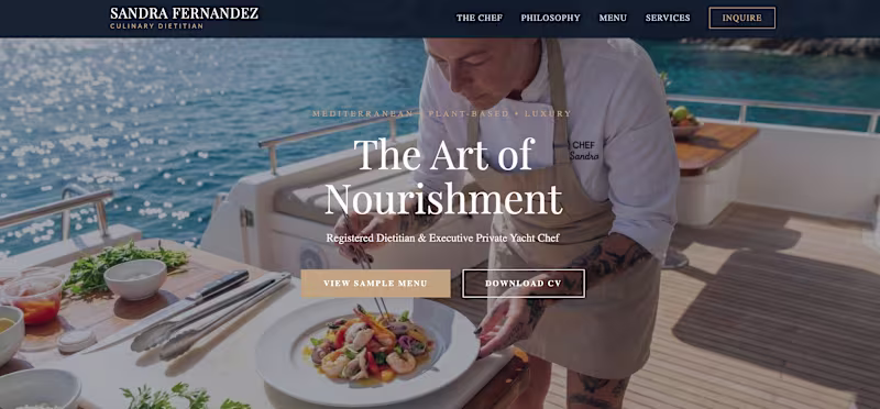 Cover image for Personal brand website originally built