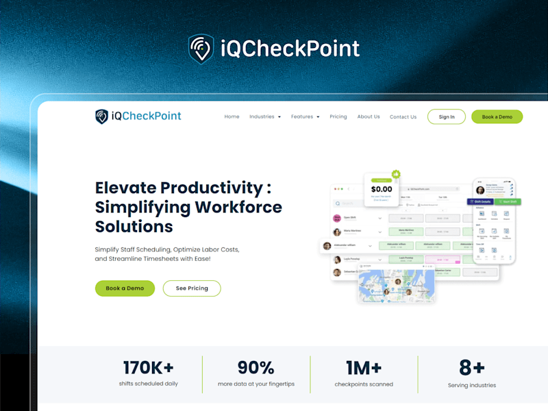 Cover image for 📝 iQCheckPoint – Simplifying Workforce Solutions 
