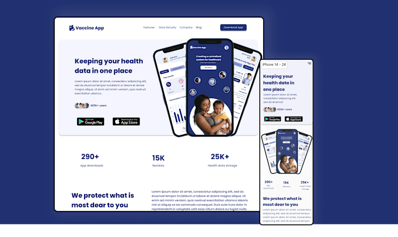 Cover image for Vaccine App- Providing Accessible Healthcare for Women 