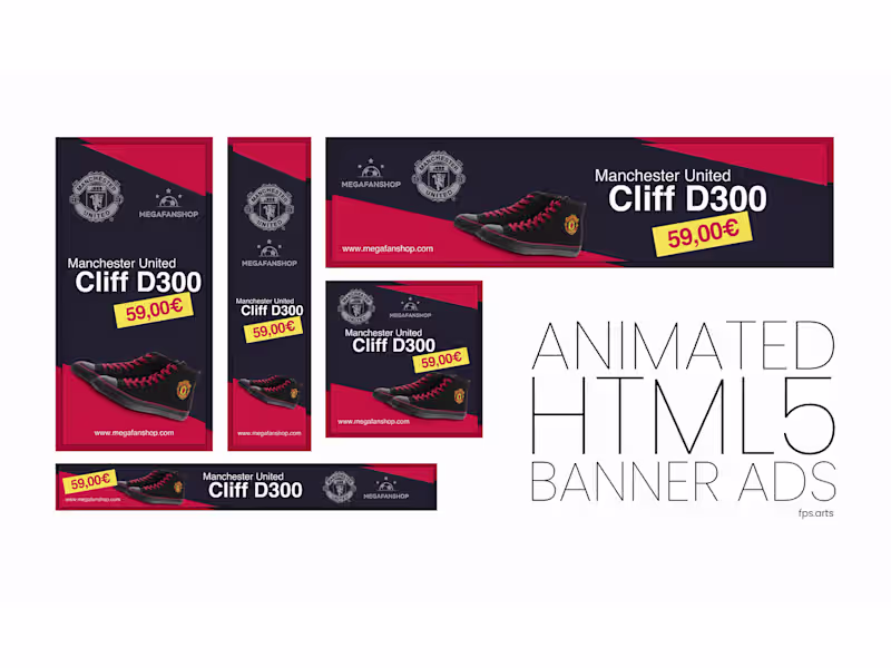 Cover image for Animated HTML5 banner ads