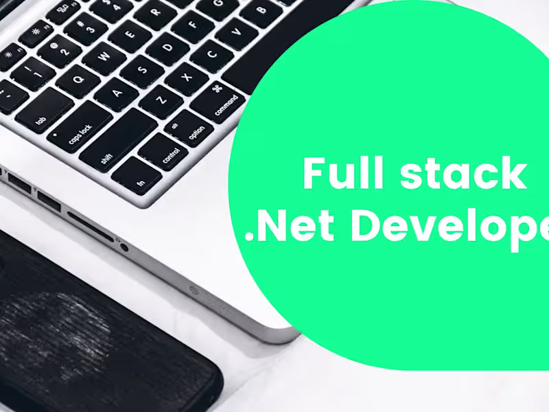 Cover image for Full stack.net developer 