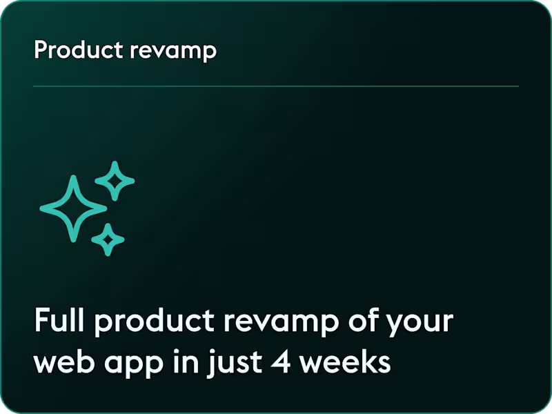 Cover image for Full product revamp