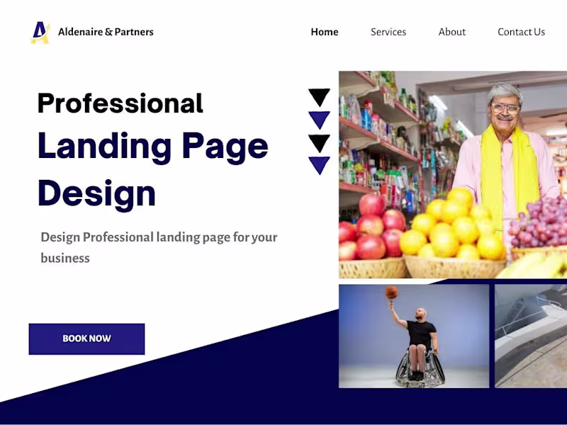 Cover image for I will design a converting landing page for your business