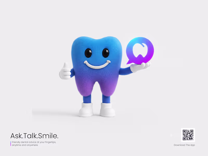 Cover image for Dental Talk - Dental Apps logo & brand identity design