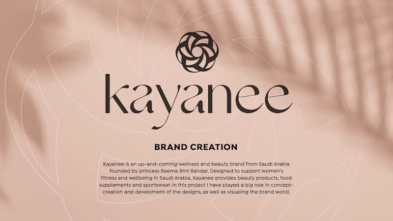 Cover image for Kayanee - Brand Creation
