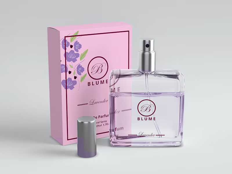 Cover image for Brand identity and packaging design - Blume perfume