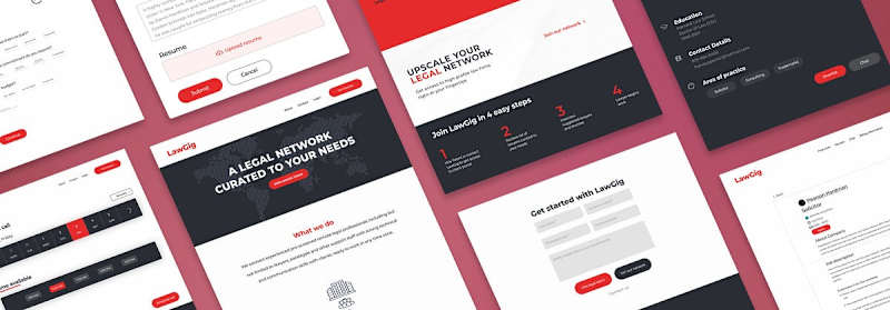 Cover image for LawGig — UX Case Study