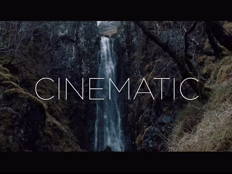 Cover image for I will create a cinematic video edit from stock footage