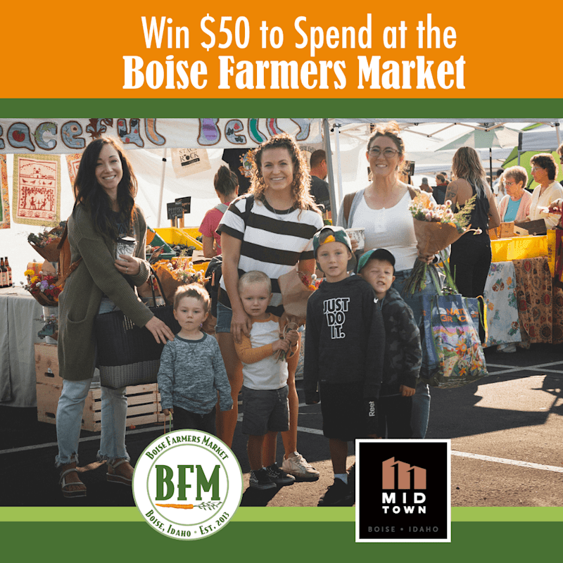 Cover image for Boise Farmers Market - Giveaway Posts