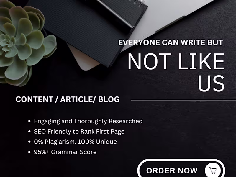 Cover image for I Will Craft Blog Posts That Speak Directly to Your Audience