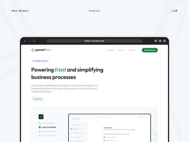 Cover image for pocketOne Website and Mobile App Design