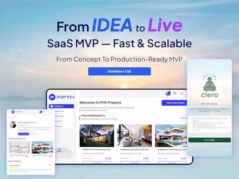 Cover image for Bubble SaaS MVP (Launch in 3–4 Weeks)