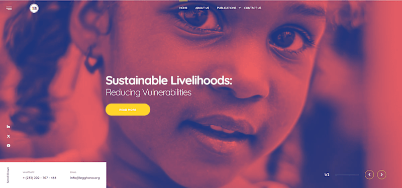 Cover image for Non Profit Website Design