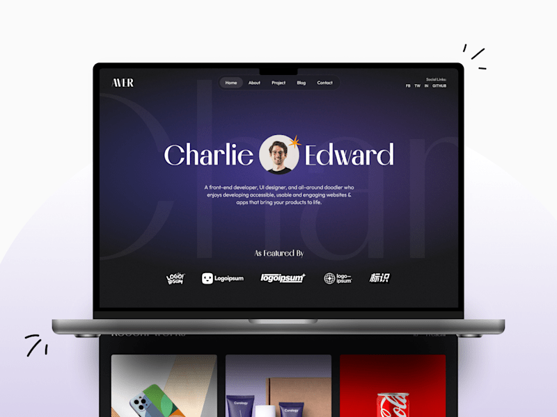 Cover image for Personal Portfolio React NextJS Template