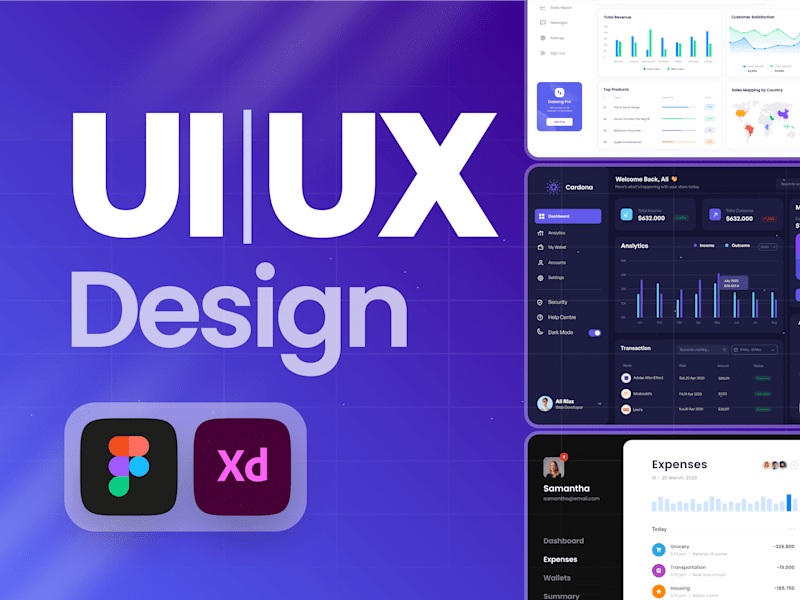 Cover image for I will do Website UI/UX Design in figma
