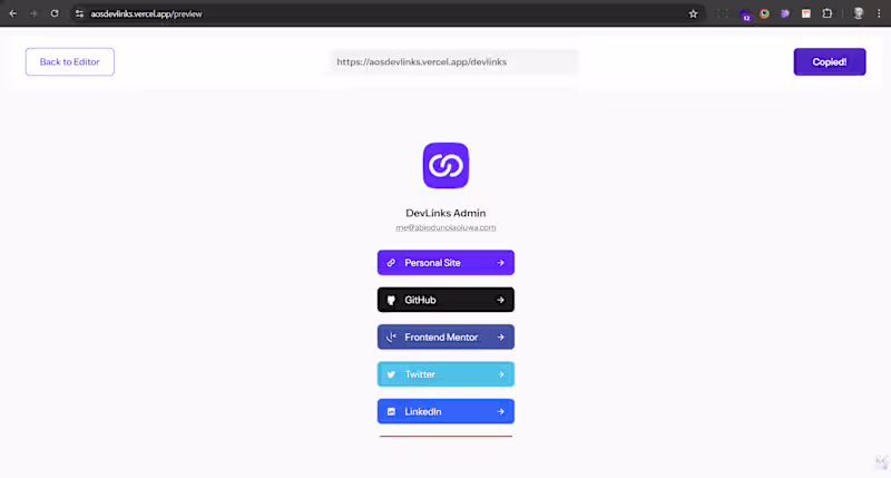 Cover image for DevLinks