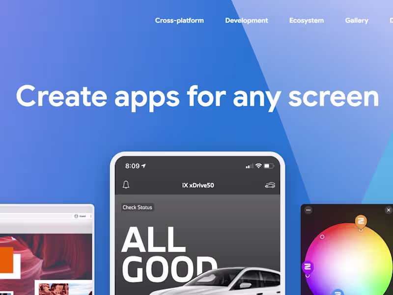 Cover image for  Flutter Application Development for Web and Android: Fast