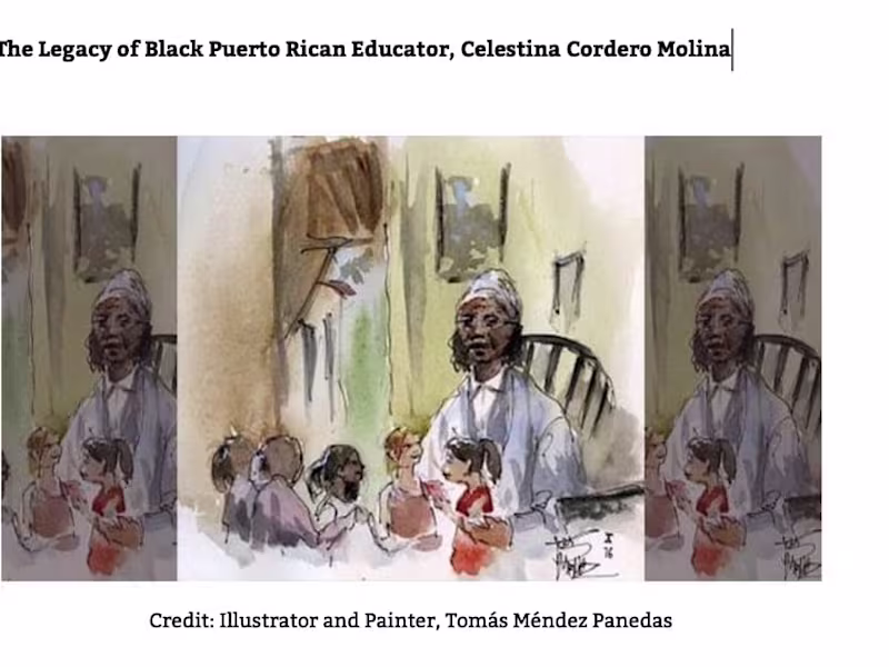 Cover image for The Legacy of Black Puerto Rican Educator Celestina Cordero Mol…