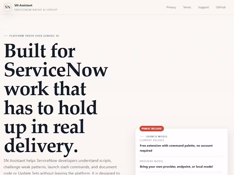 Cover image for Servicenow Copilot with multiple configurable
