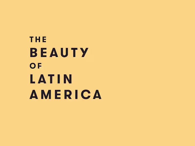 Cover image for The Beauty of Latin America