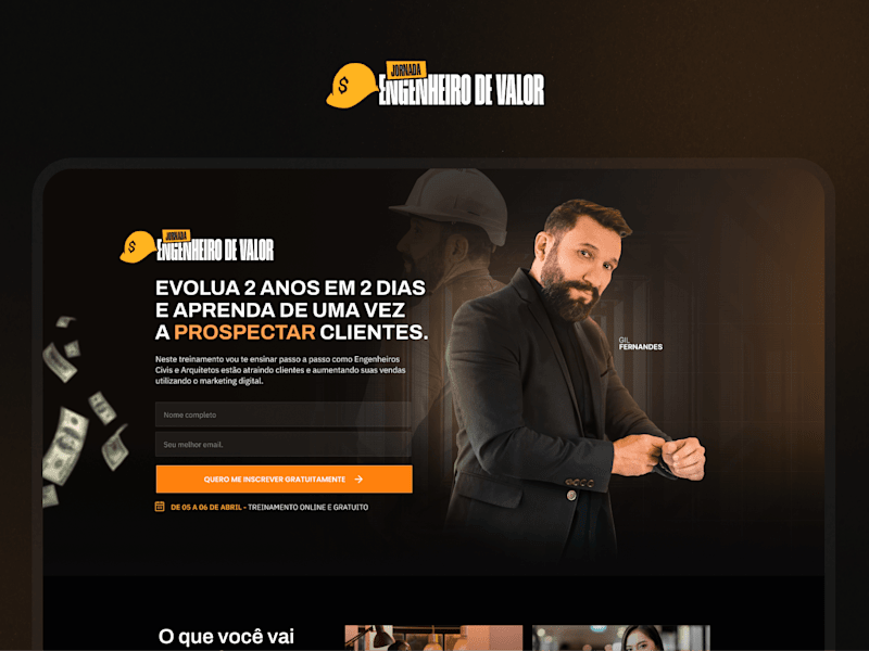 Cover image for Jornada Eng. de Valor