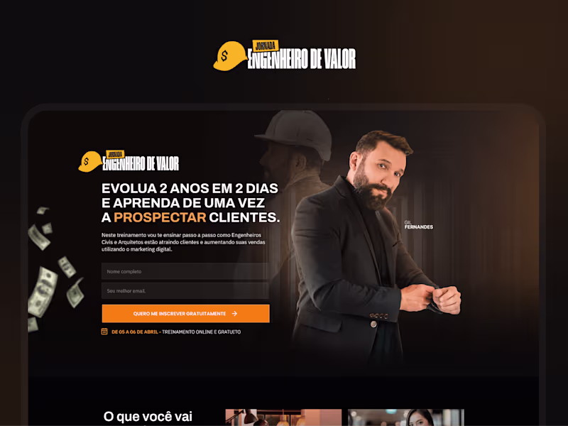 Cover image for Jornada Eng. de Valor