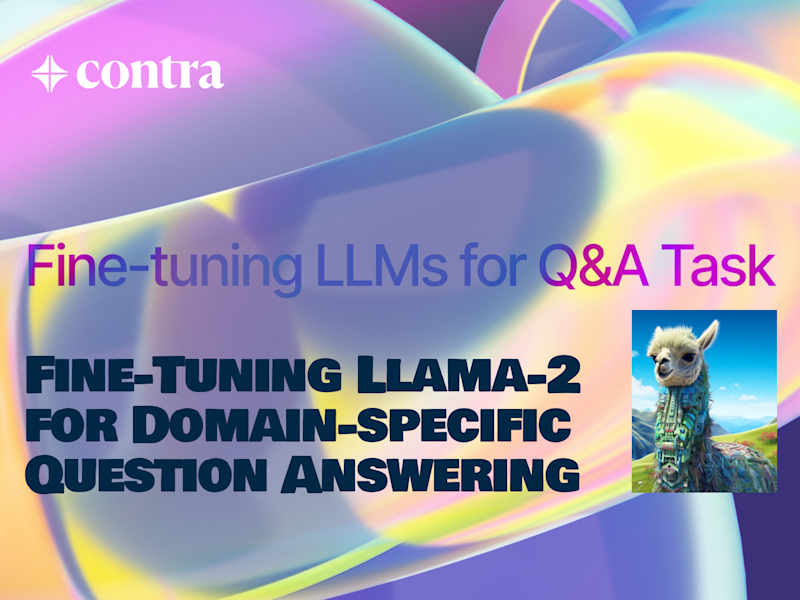 Cover image for Fine-Tuning Llama-2 for
Domain-specific Question Answering