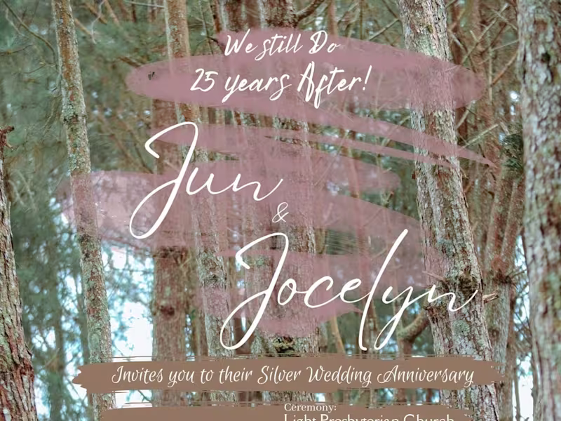 Cover image for 25th Wedding Anniversary