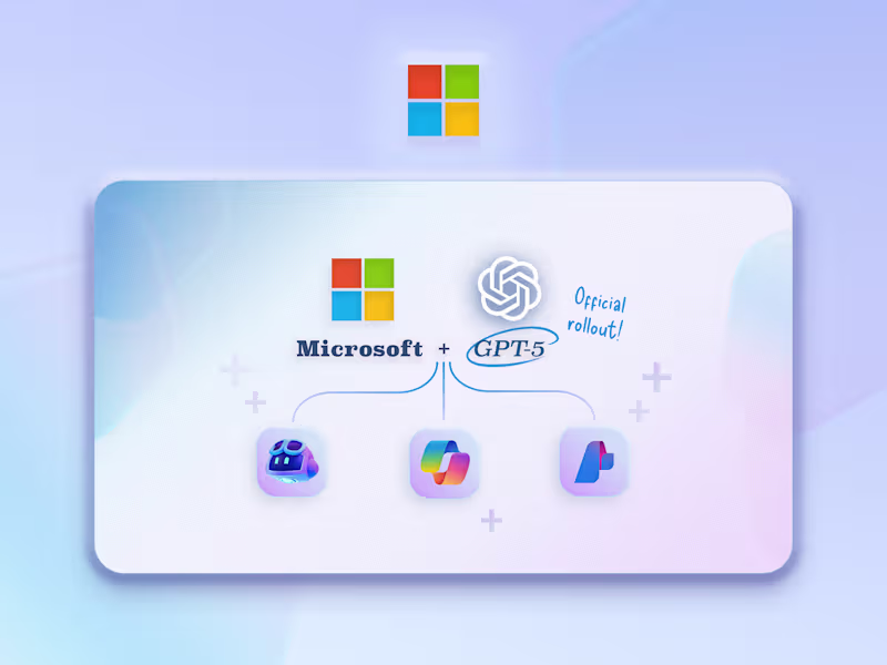 Cover image for Editorial Illustration | Microsoft brings GPT-5 to Copilot 