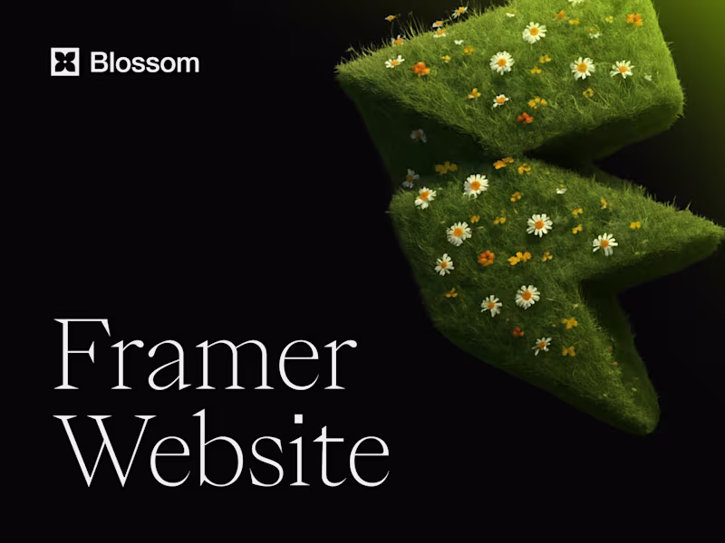 Cover image for Framer Website